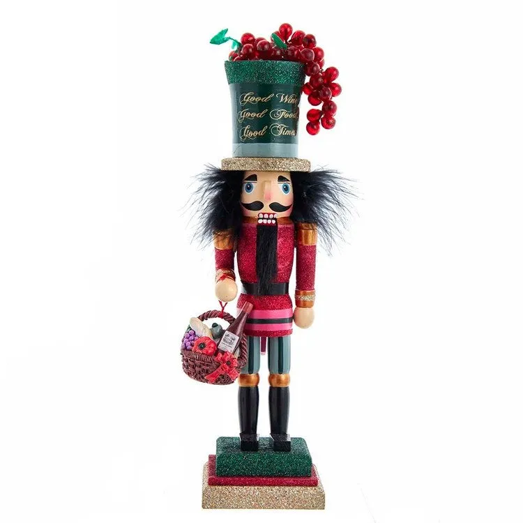 14" Hollywood Wine Nutcracker