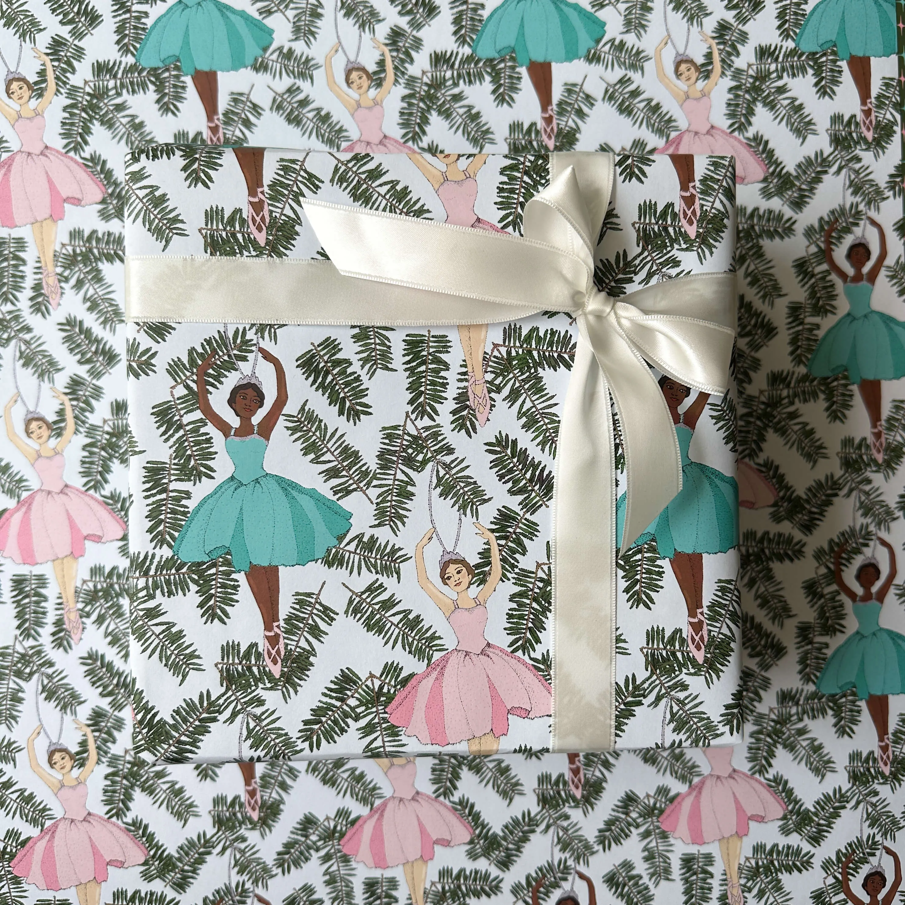Ballerina Wrapping Paper and Tags