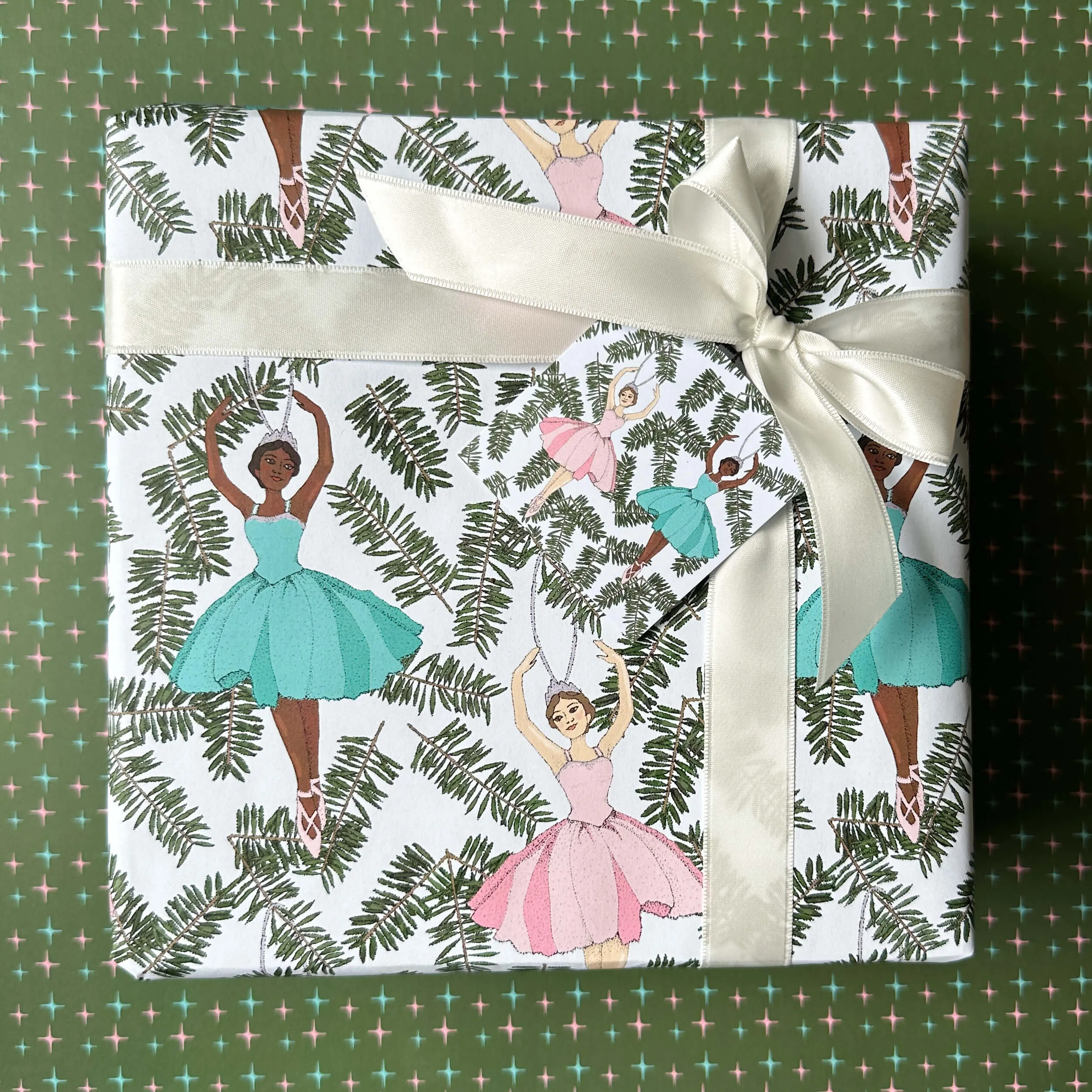 Ballerina Wrapping Paper and Tags