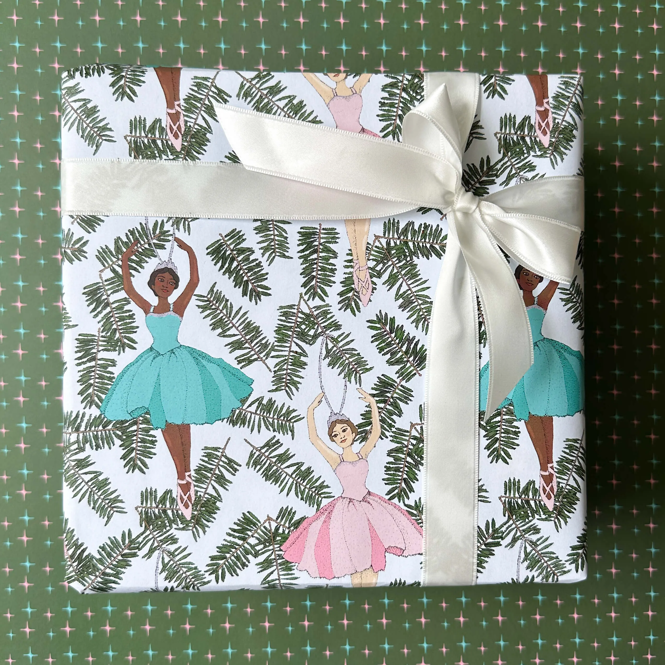 Ballerina Wrapping Paper and Tags