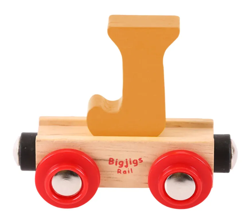 Bigjigs Train Letter J