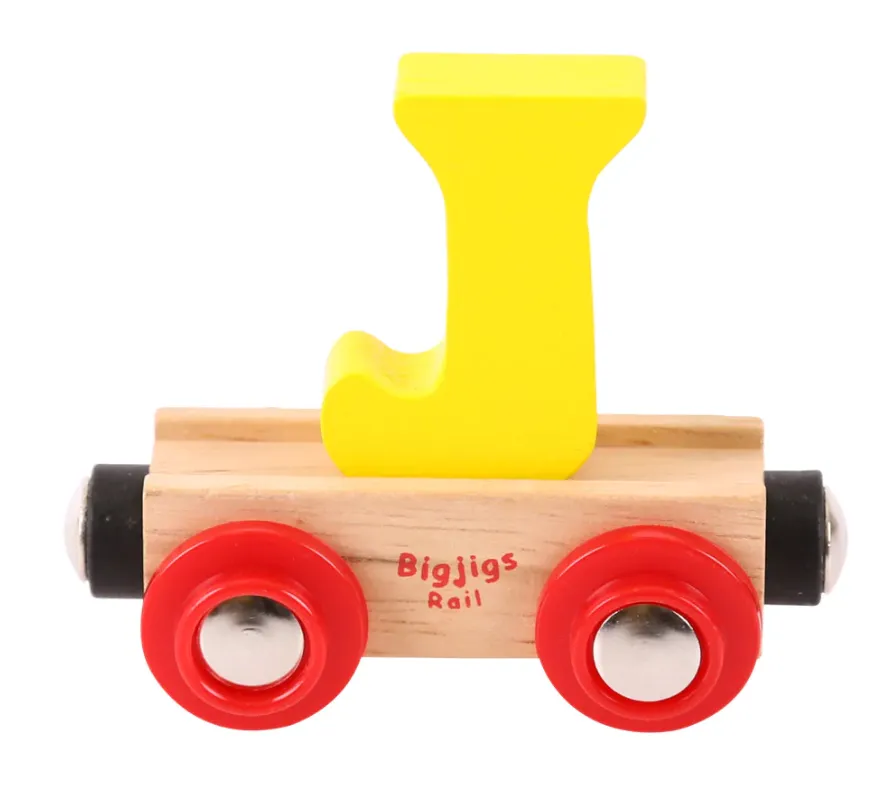 Bigjigs Train Letter J