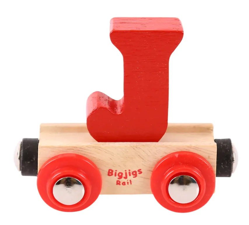 Bigjigs Train Letter J