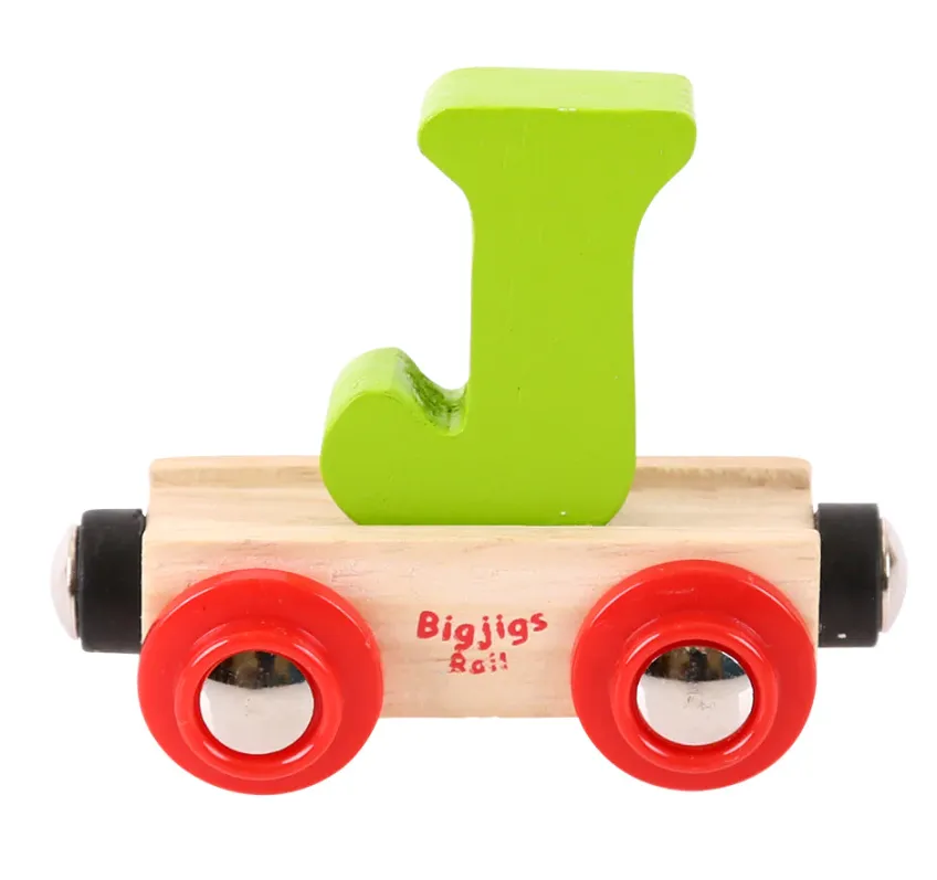 Bigjigs Train Letter J