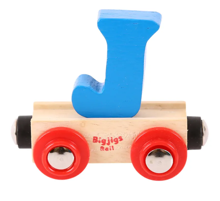 Bigjigs Train Letter J