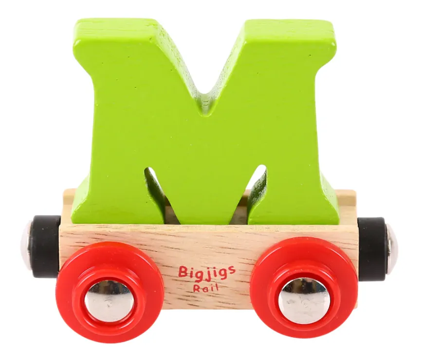 Bigjigs Train Letter M