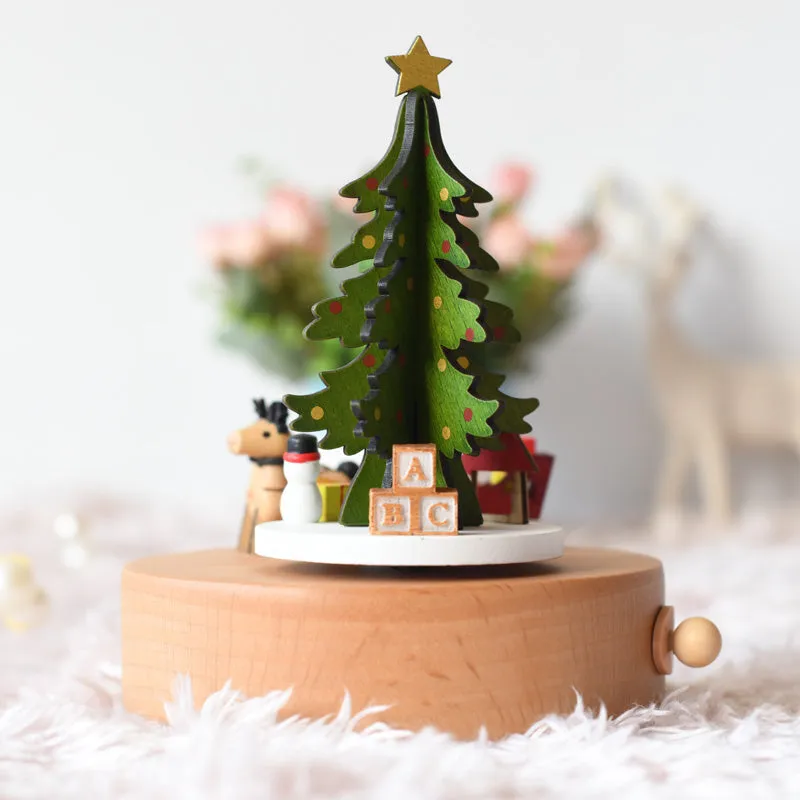 Fawn Christmas Tree - Merry Christmas Tune - Music Box