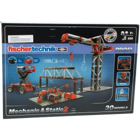 Fischertechnik Profi Mechanic & Static 2 with Engineer