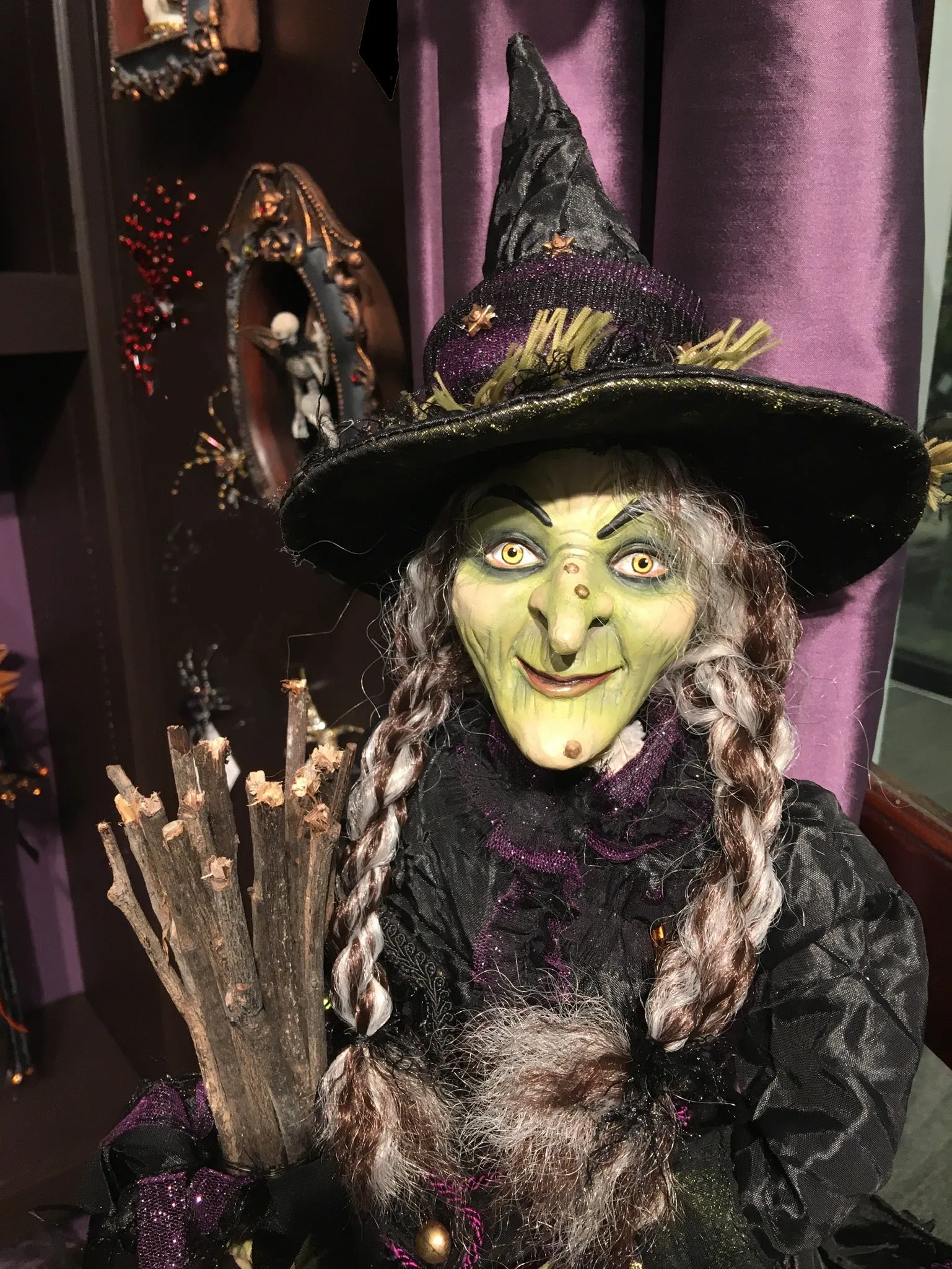 Katherine's Collection Brunhilda Witch, 18"