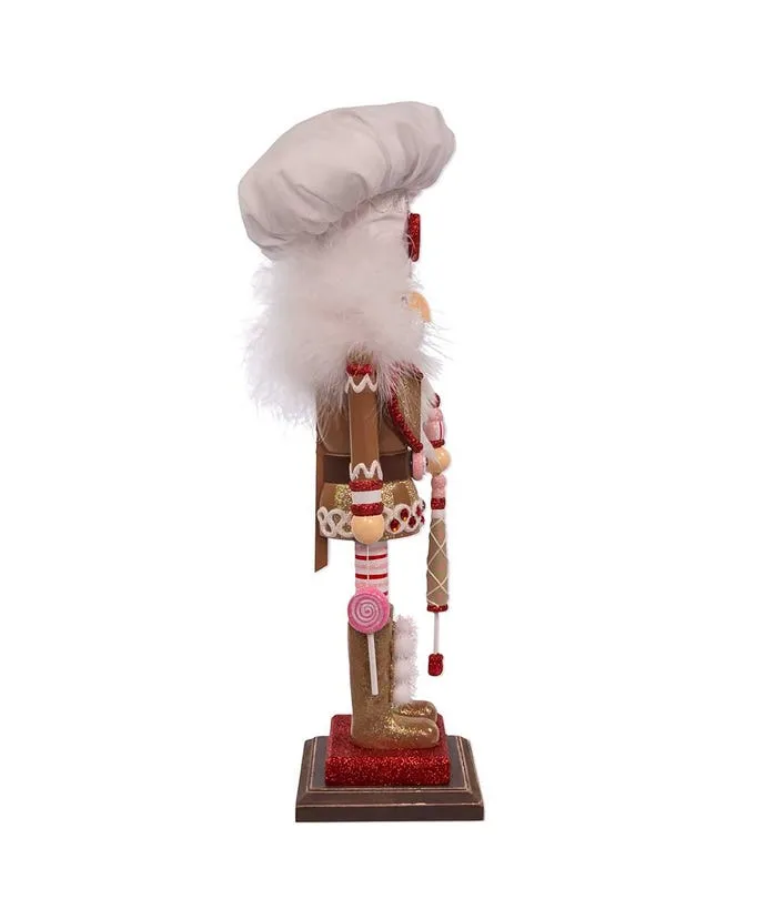 Kurt Adler Christmas 18" Hollywood Nutcrackers™ Gingerbread Chef Nutcracker