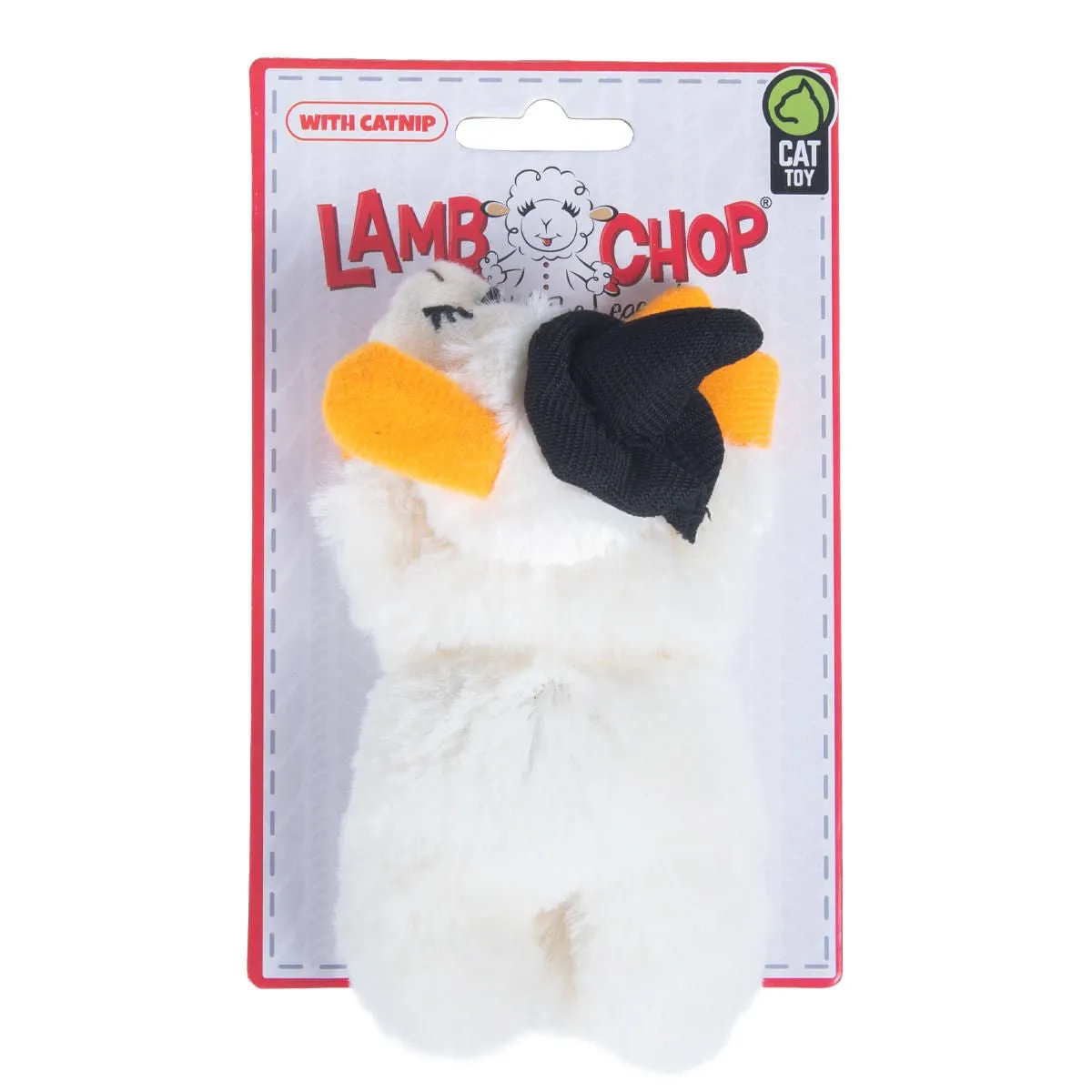Lamb Chop for Cats, Halloween Witch 4"