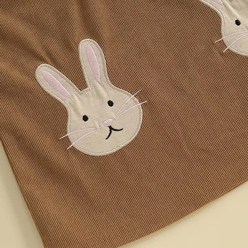 Long Sleeve Little Bunny Skirt Baby Set