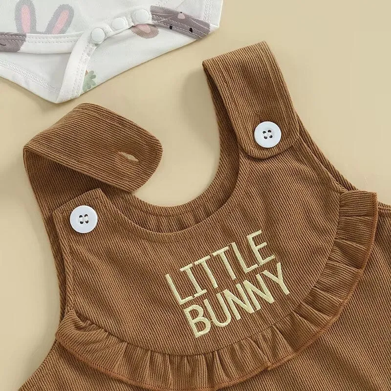 Long Sleeve Little Bunny Skirt Baby Set