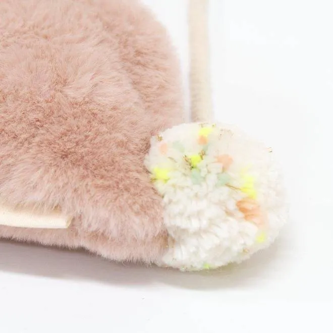 Meri Meri Plush Rose Bunny Purse S8090