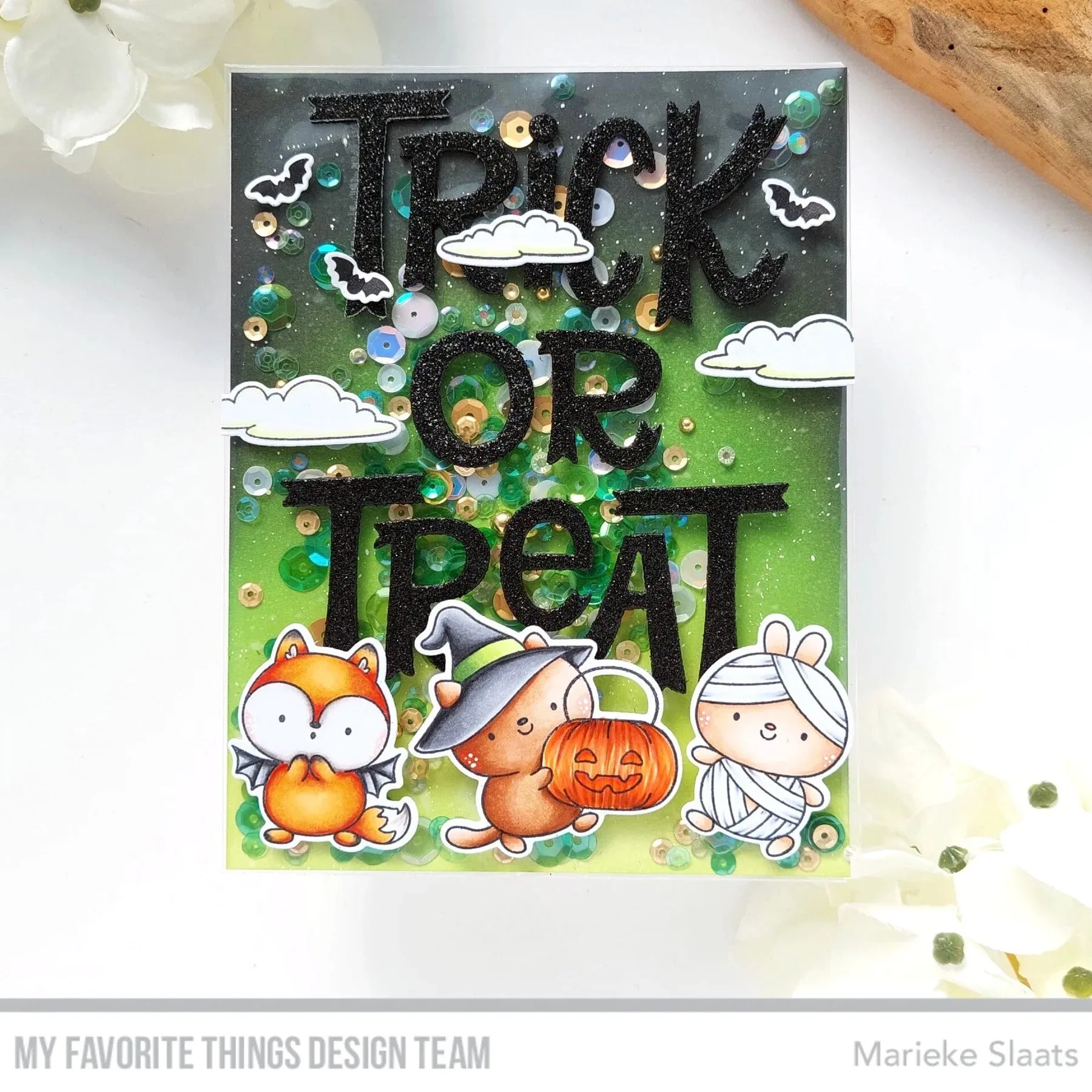 My Favorite Things Clear Stamps 4"x 8" - Delightful Halloween*
