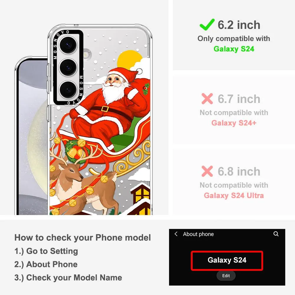 Santa Claus Phone Case - Samsung Galaxy S24 Case